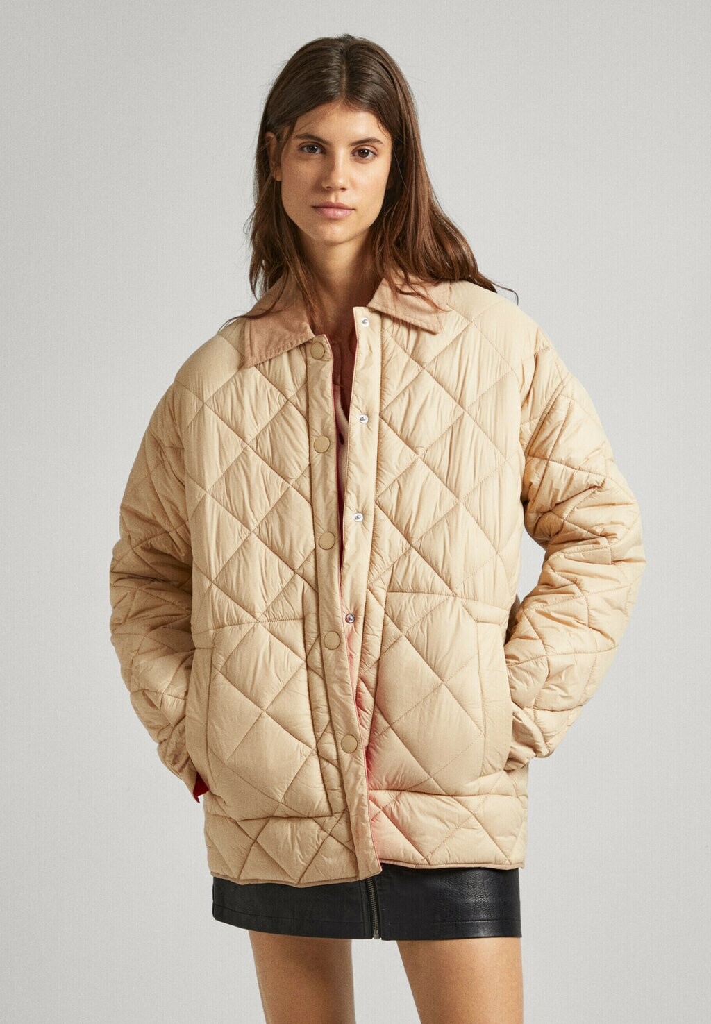 

Зимнее пальто SHINE Pepe Jeans, цвет beige