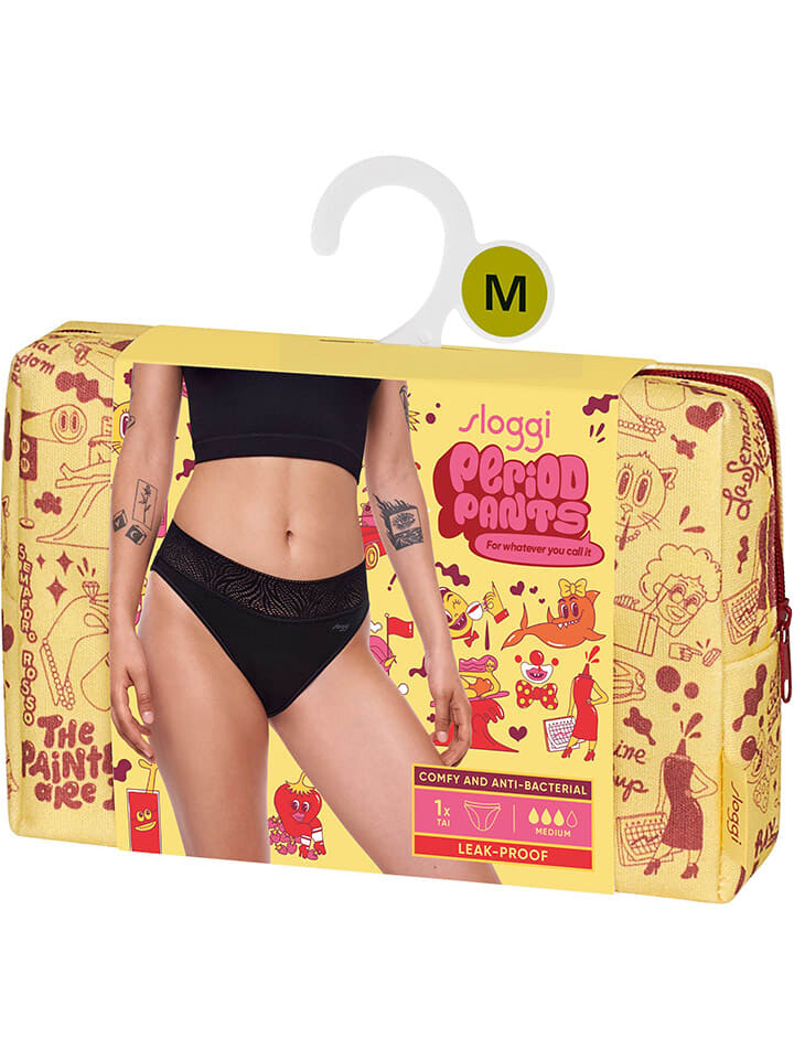 

Трусы Sloggi Periodenpanty, черный