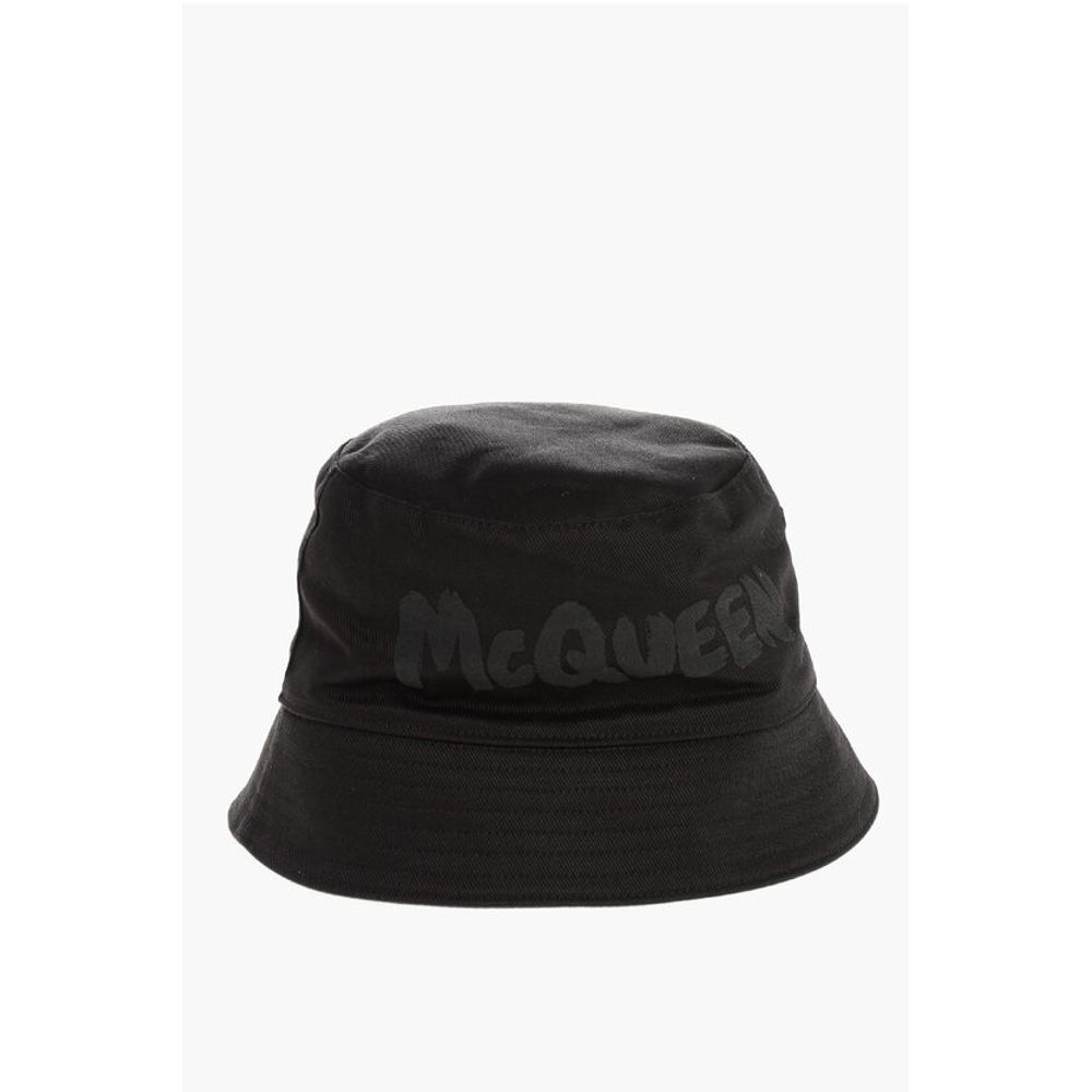 

Хлопковая шляпа-ведро NEW GRAFFITI Alexander Mcqueen, Black