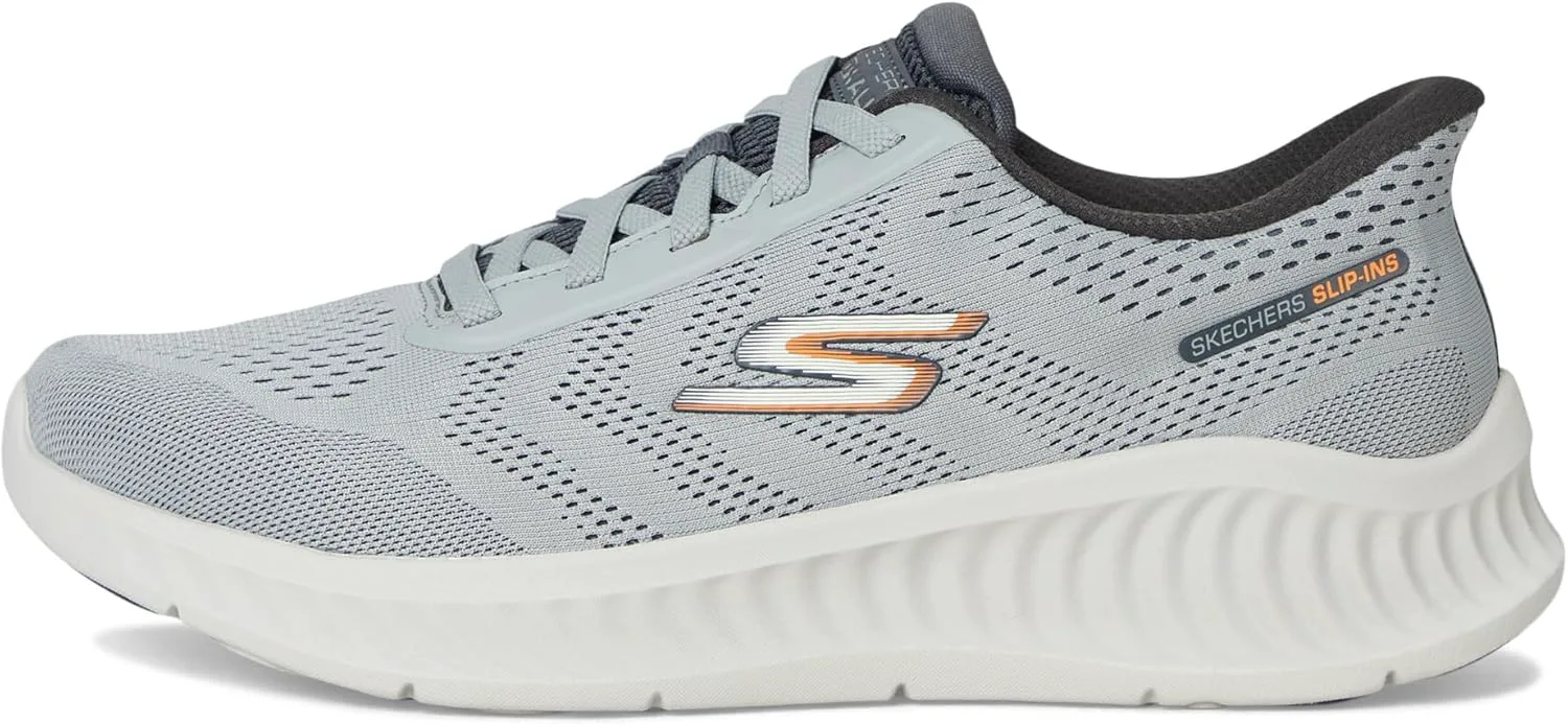 Мужские кроссовки Skechers Go Walk Now - Payton, без застежек, серый — фото 4