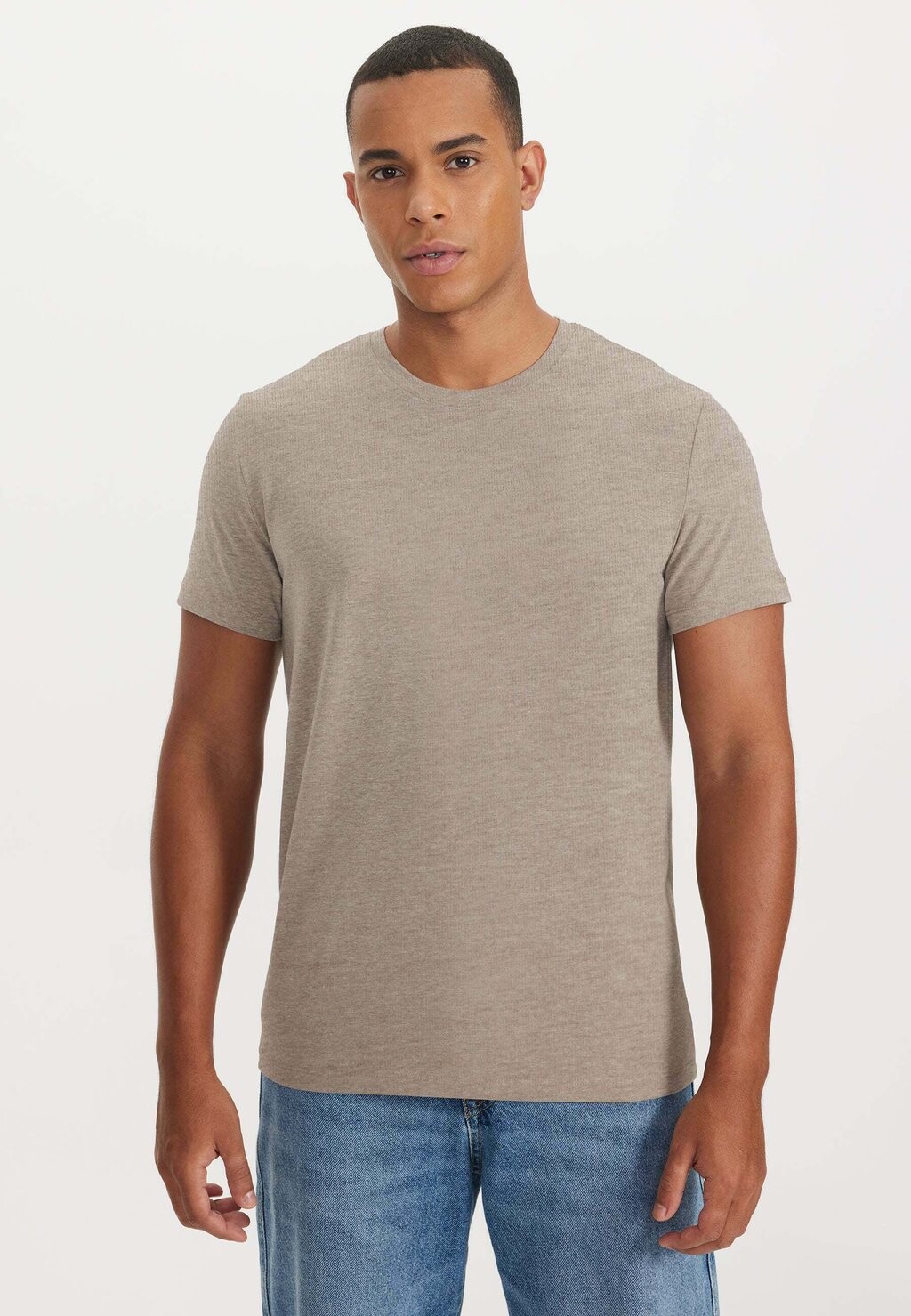 

Футболка базовая MERLIN O-NECK WESTMARK LONDON, цвет coffe melange