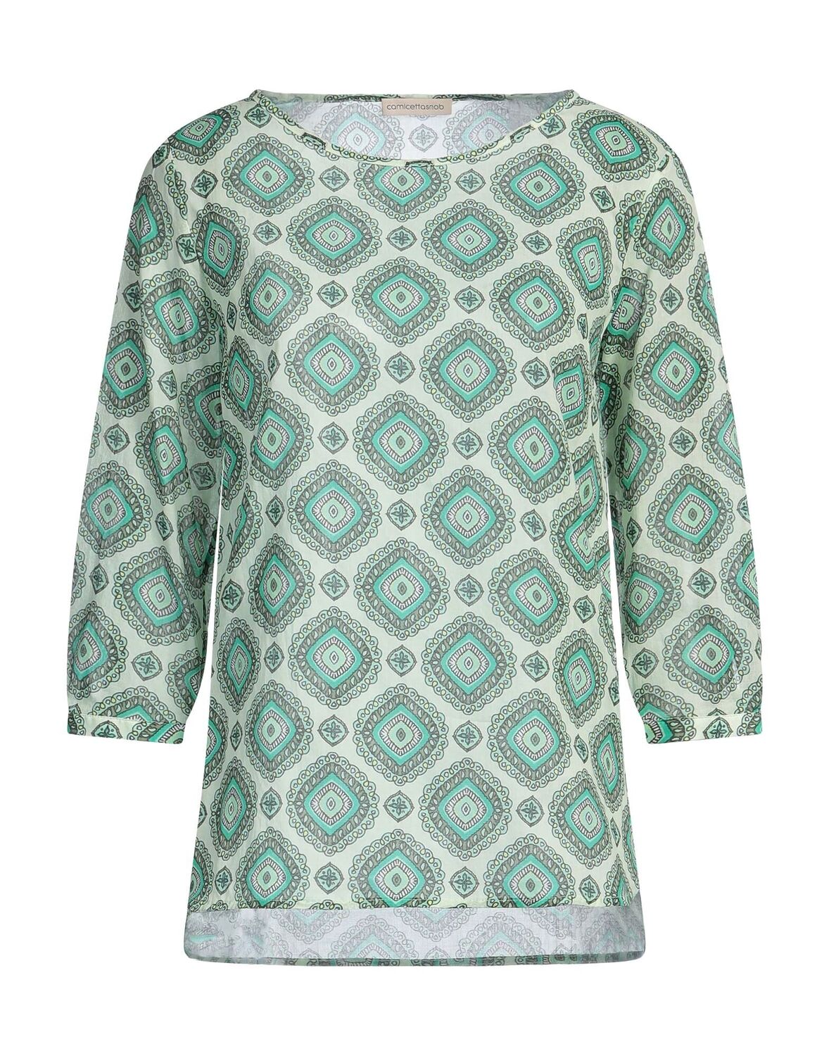 

Топ Camicettasnob, светло-зеленый