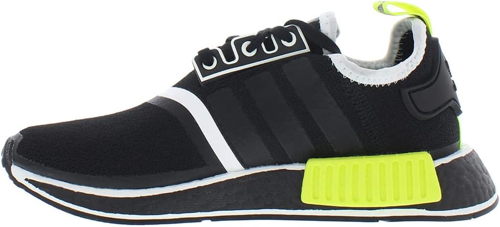 Кроссовки adidas NMDV3 для мальчиков, черный/желтый — фото 3