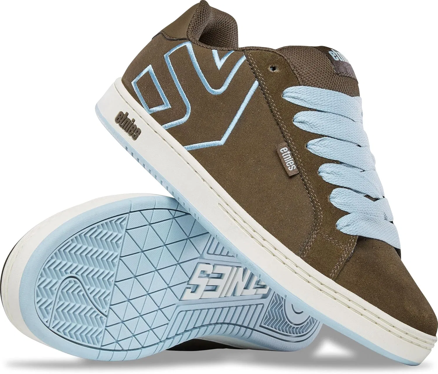 Кроссовки для скейтбординга Etnies Fader, коричневый/синий — фото 2