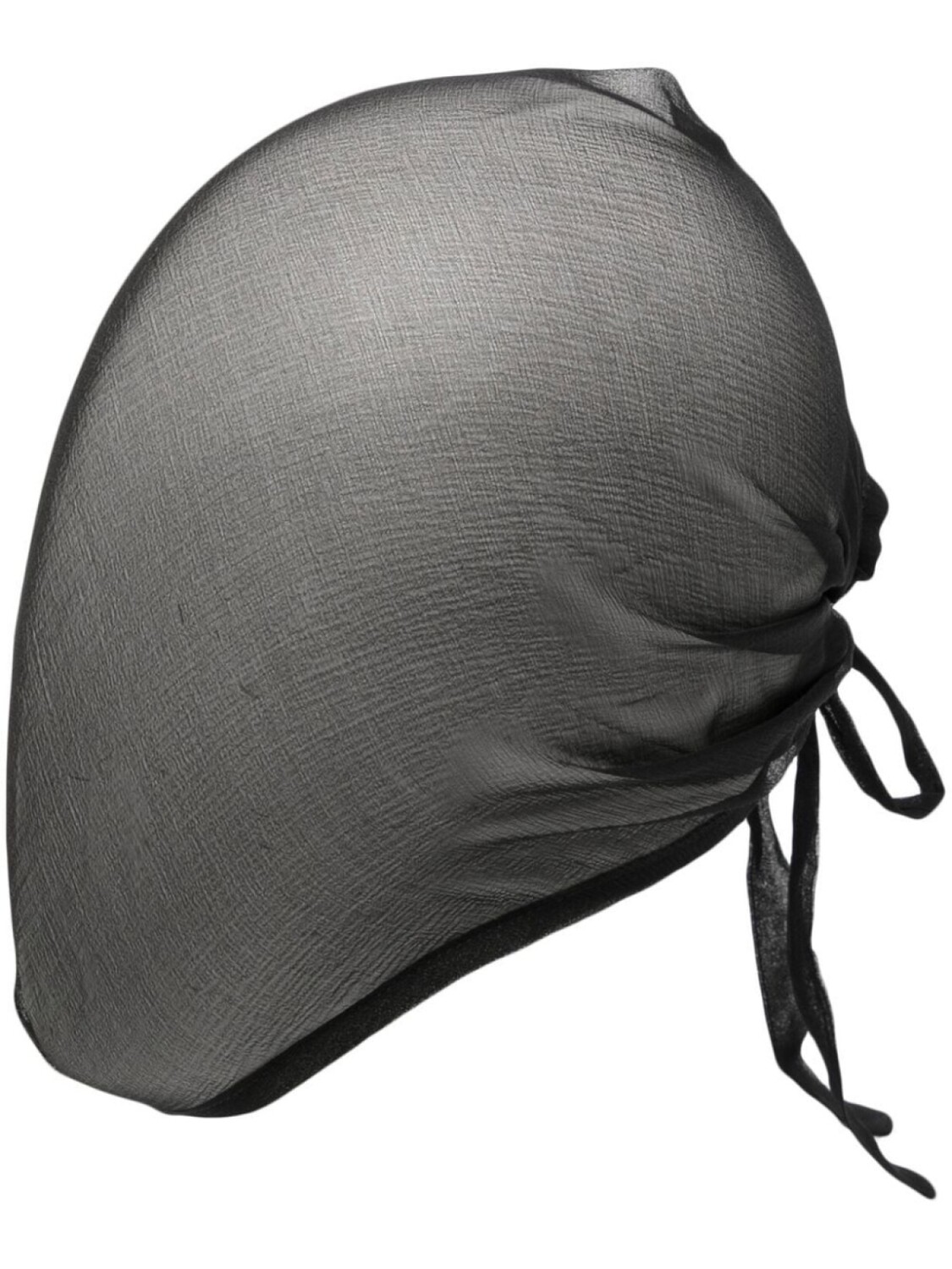 

Maison Margiela шелковая маска Georgette, черный
