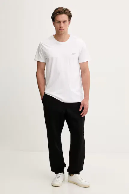 Футболка хлопковая TShirtRN BOSS, белый — фото 2