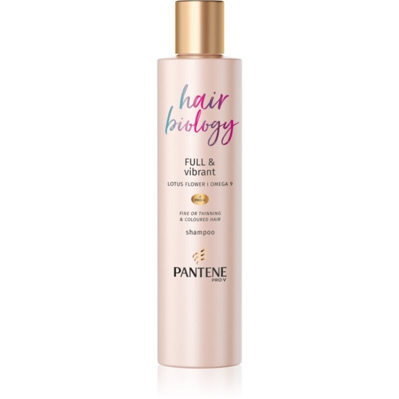 

Pantene Hair Biology Full & Vibrant очищающий питательный шампунь для слабых волос 250 мл Inna Marka