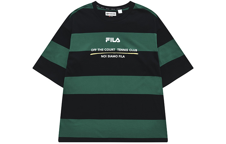 

Футболка мужская с рукавом реглан Pitch Black FILA FUSION