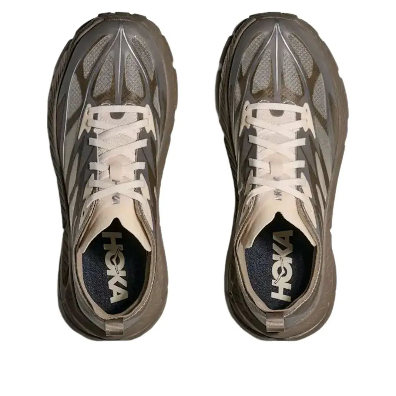 Кроссовки HOKA ONE ONE Mafate Speed 4 Lite 'Светлое овсяное молоко' 1168450-LTM, коричневый — фото 3