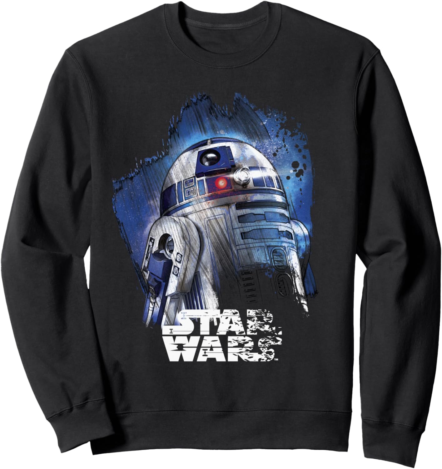

Толстовка с изображением нарисованного портрета R2-D2 из фильма «Звездные войны: Последние джедаи», черная Star Wars, Черный, Толстовка с изображением нарисованного портрета R2-D2 из фильма «Звездные войны: Последние джедаи», черная Star Wars