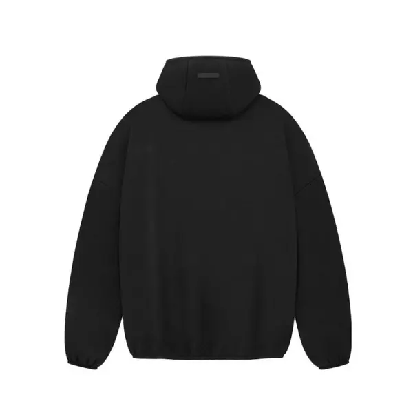 Толстовка adidas x Fear of God Athletics Suede Fleece 'Black', черный — фото 2