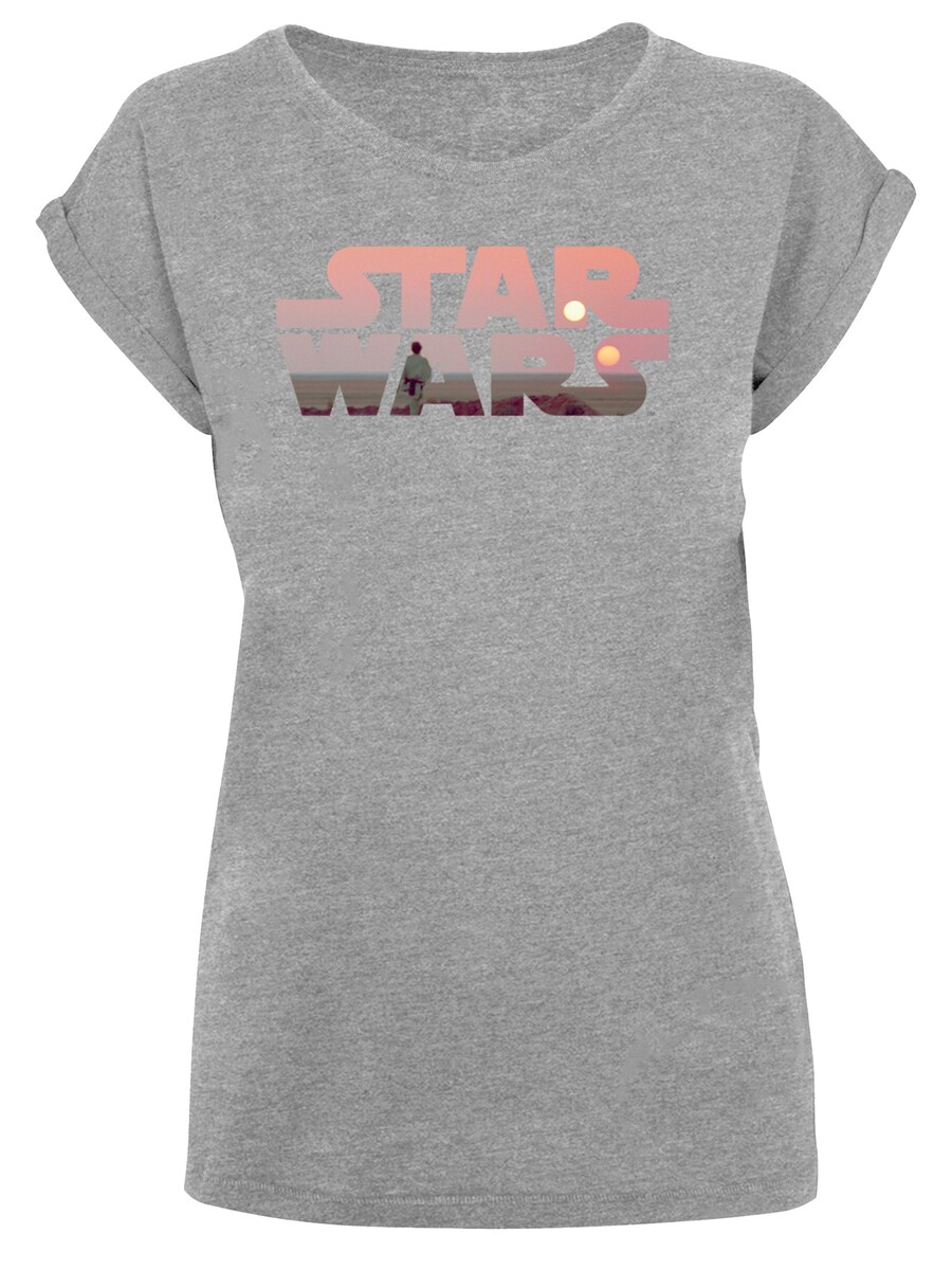 

Рубашка F4NT4STIC Star Wars Tatooine, пятнистый серый