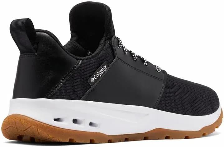 Мужские лодочные туфли Columbia Tamiami PFG, Black White — фото 3