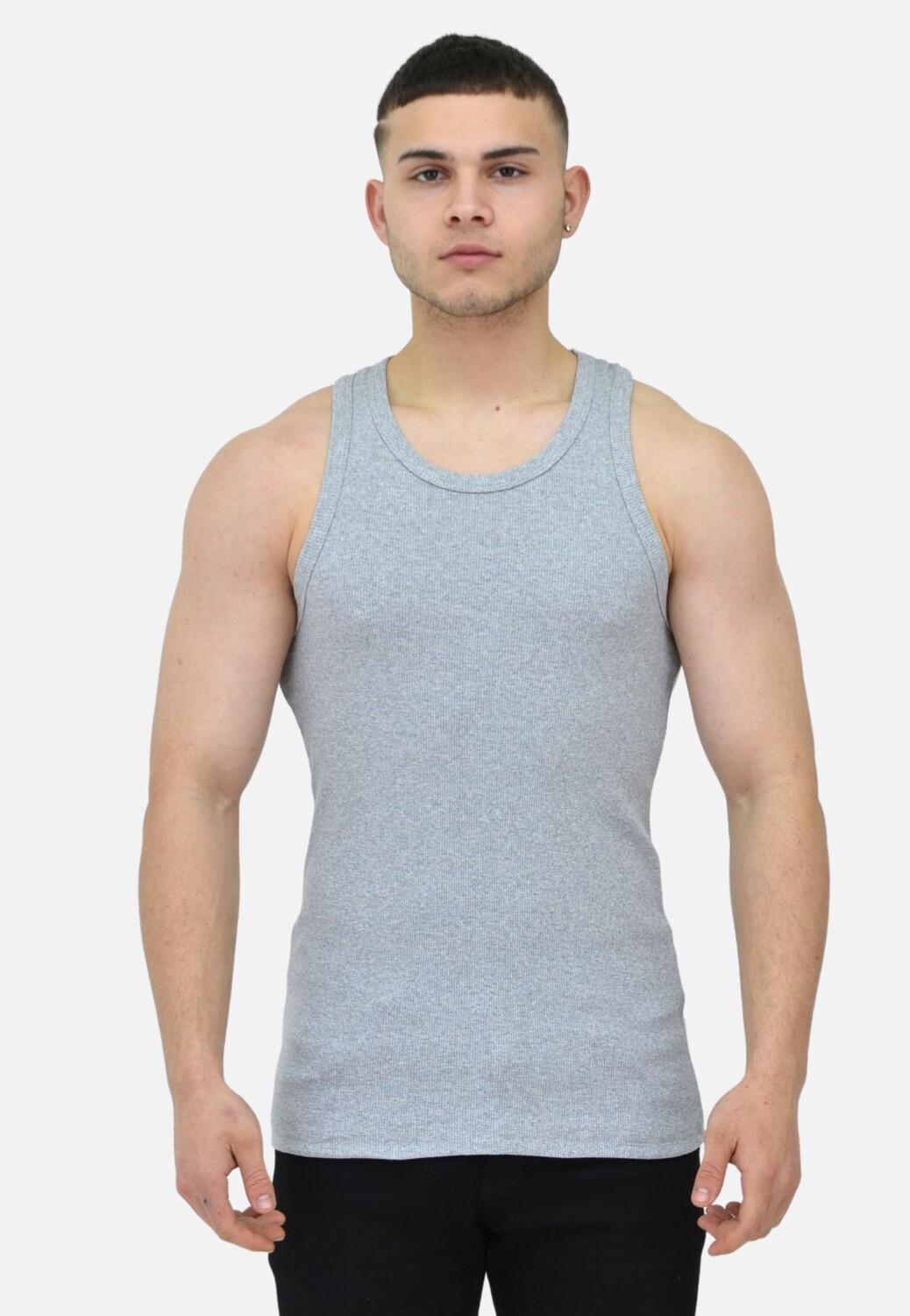 

Майка Megaman Tank Top Basic, серый