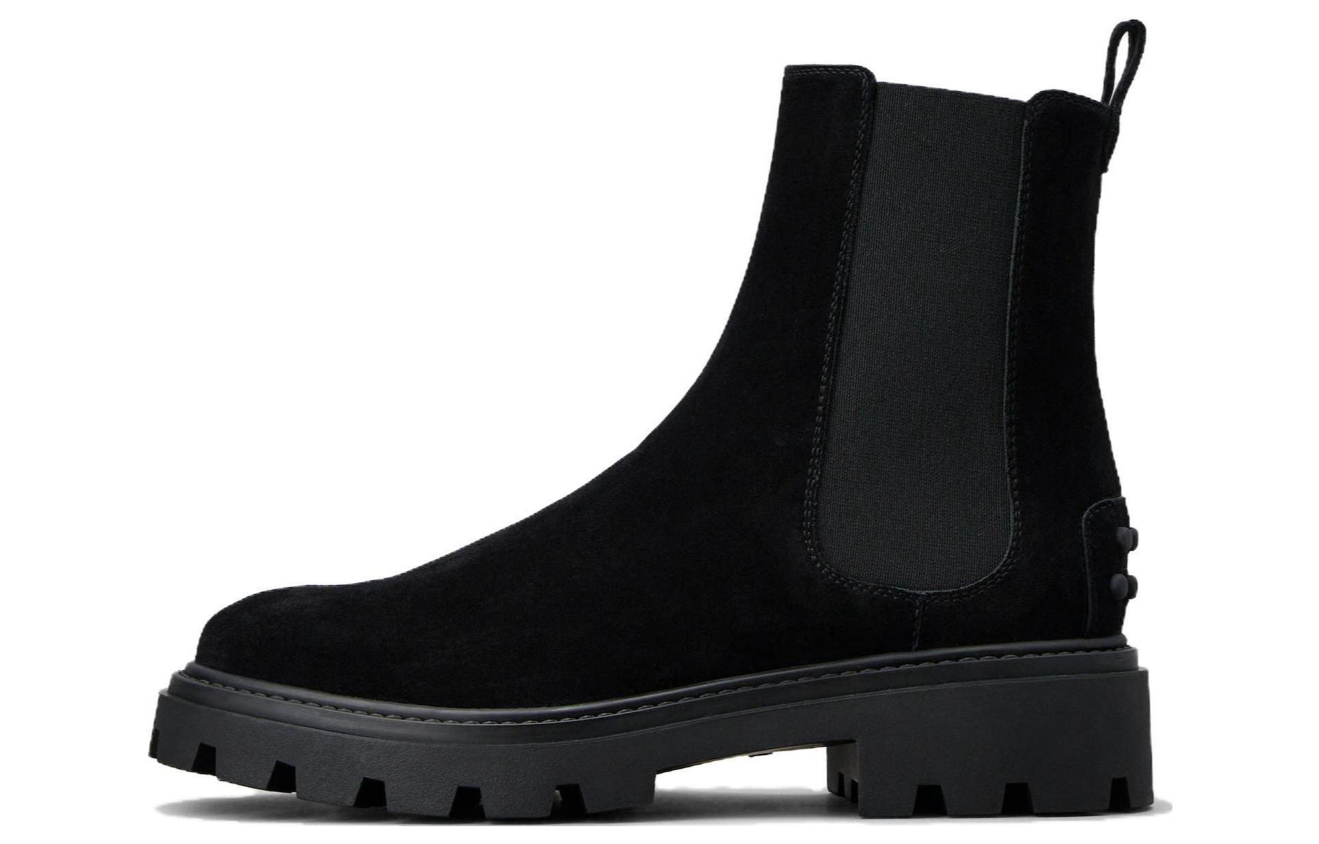 Массивные женские ботинки без застежек TOD'S, Original Shoe Box Included