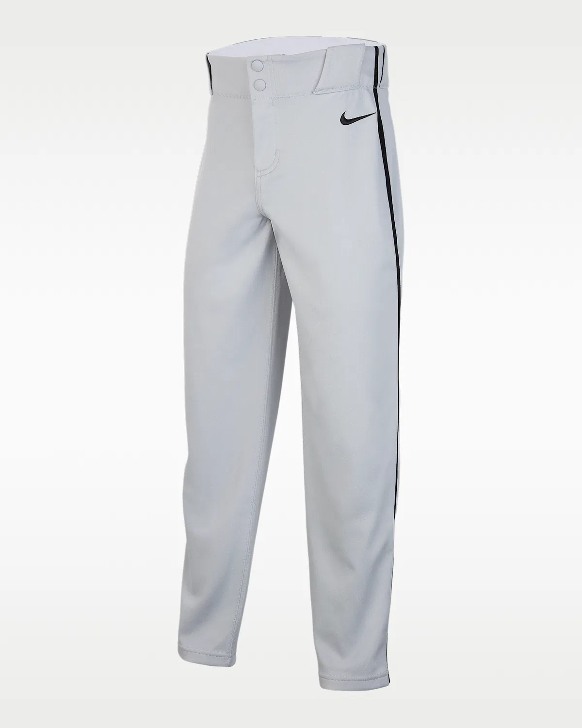 Детские бейсбольные штаны с кантом Nike Vapor Select 2, Wolf Grey/Black/Black