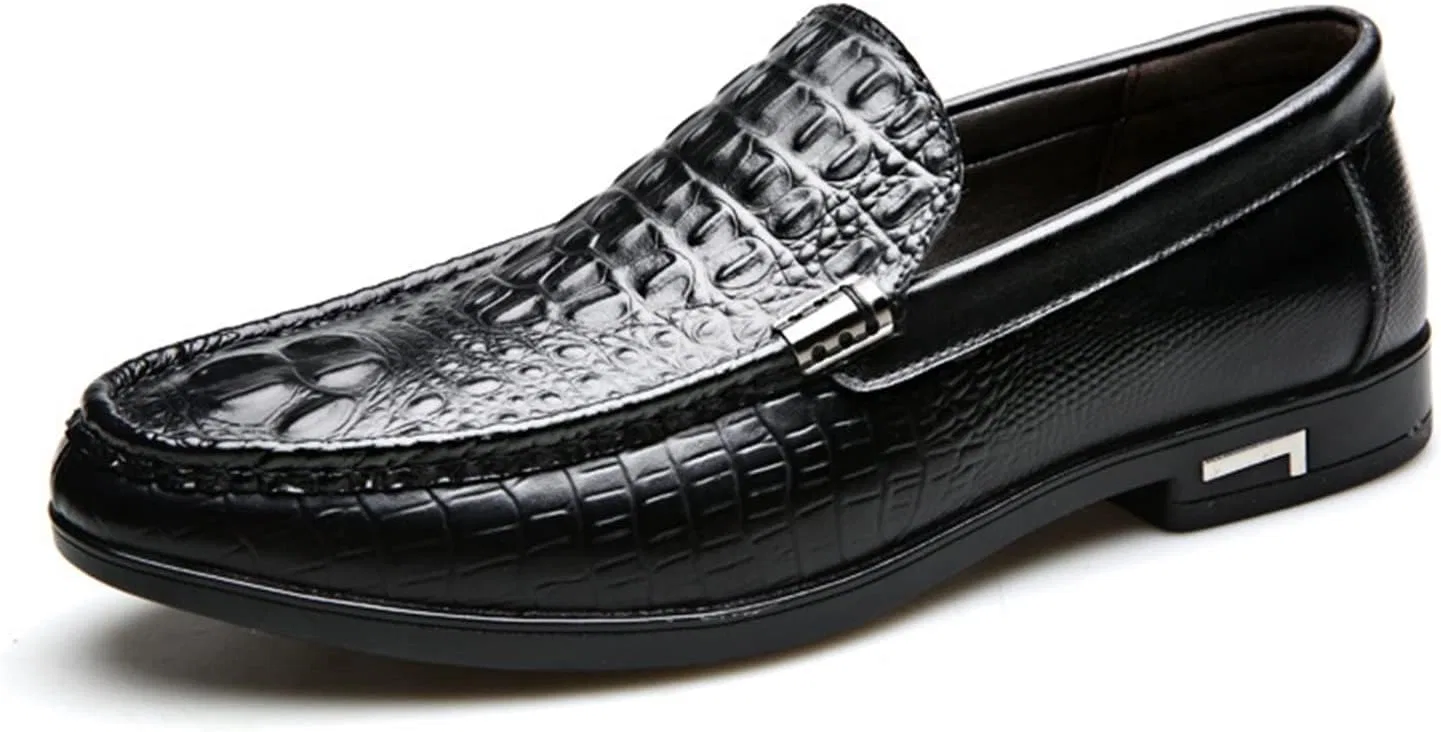 Туфли Herren Dressschuhe Herrenlederschuhe Herren -Flachschuhe Herrenschuhe (12) Generic, Schwarz