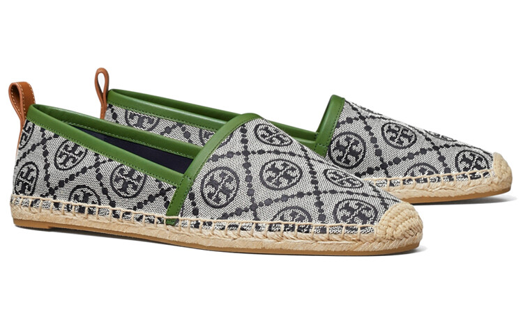 T Monogram Женская повседневная обувь Женская темно-синяя Tory Burch — фото 4