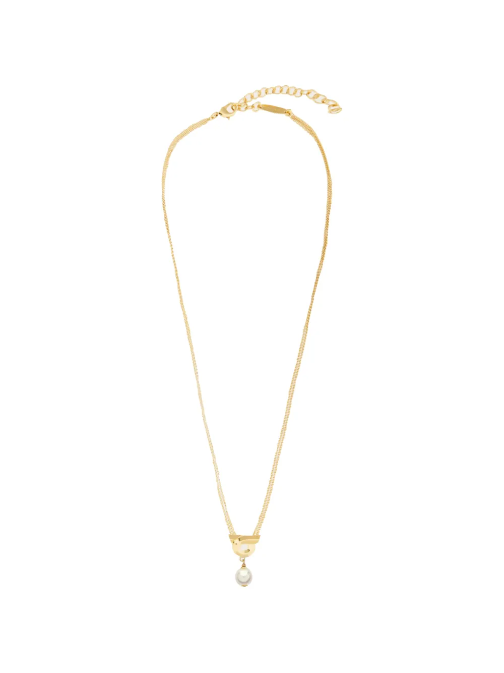 

Жемчужное ожерелье Gancini Ferragamo, золотой