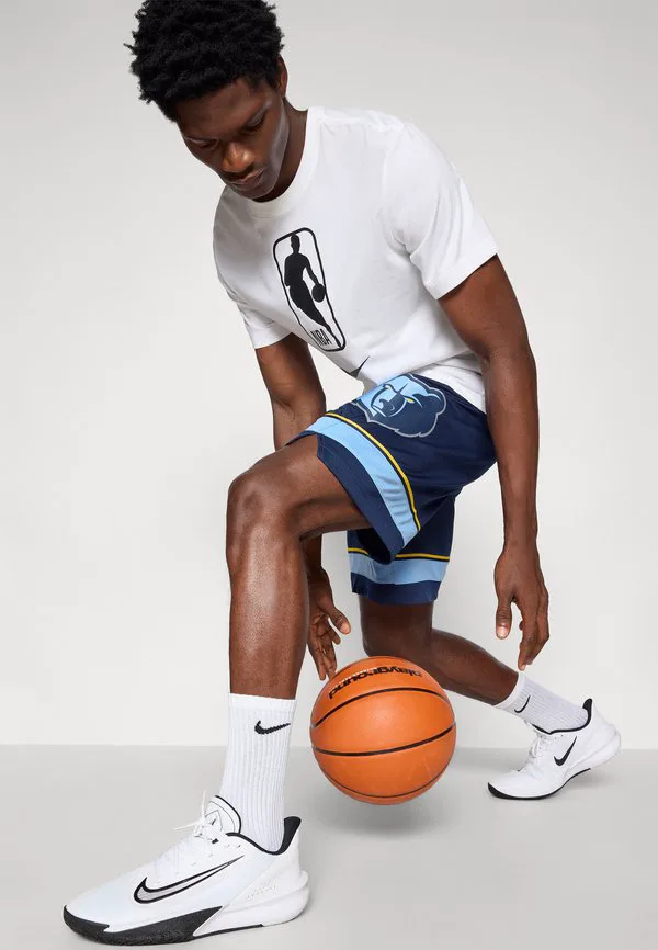 Спортивные шорты memphis grizzlies swingman short icon edition Nike Performance, College Navy/Light Blue/White — фото 4