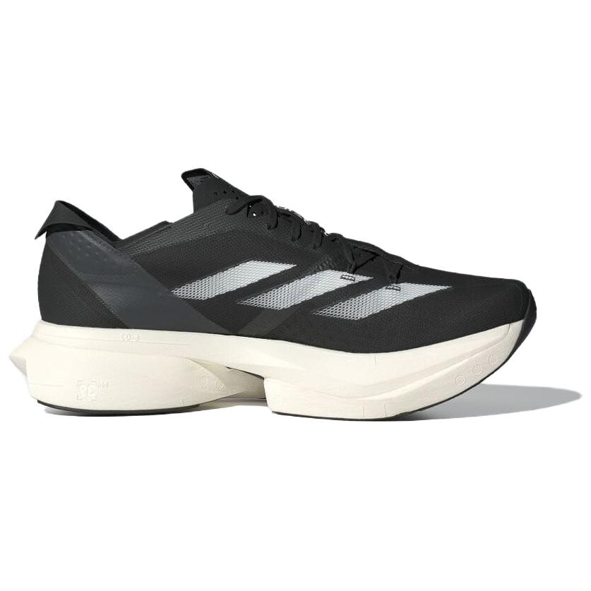 Кроссовки Adizero Adios Pro 3 мужские низкие черные/серебристые Adidas — фото 2