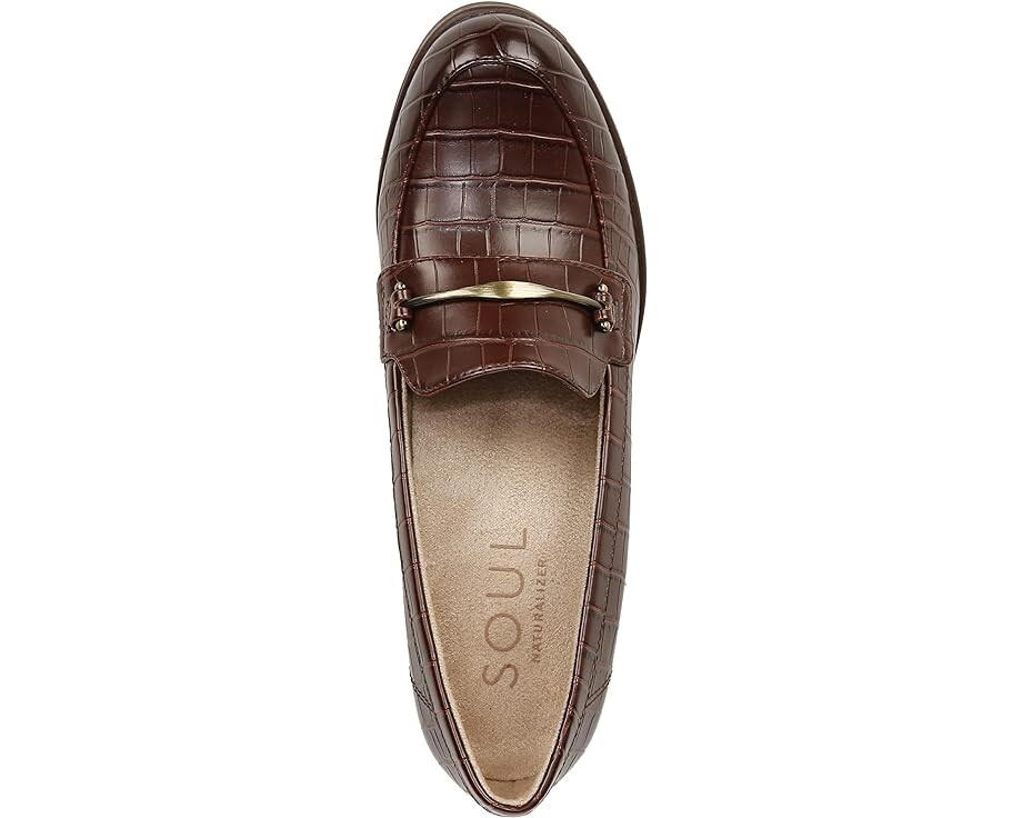 Лоферы Naturalizer SOUL Naturalizer - Achieve, цвет Dark Brown Croco Synthetic — фото 2