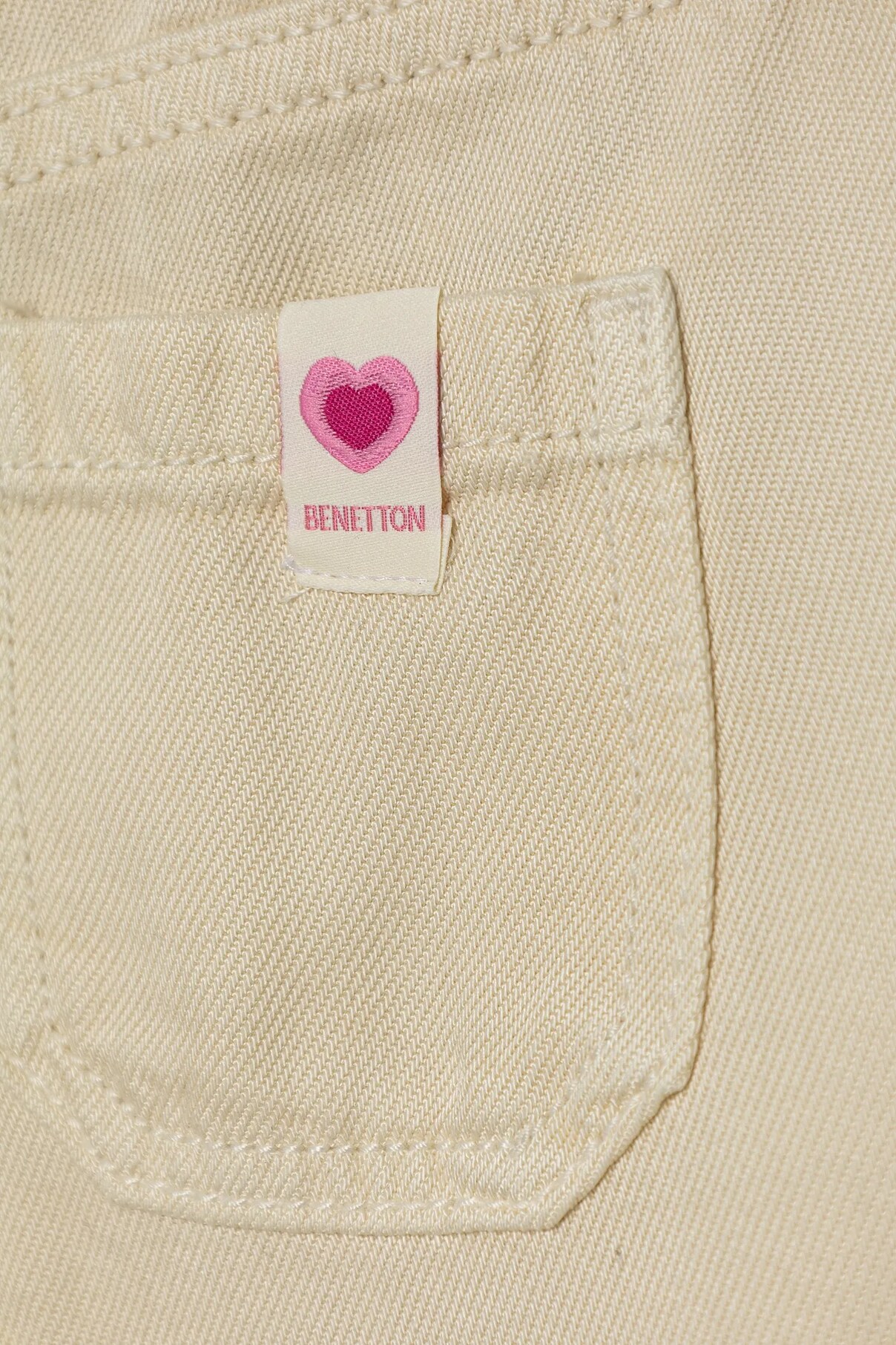 Детские джинсы United Colors Of Benetton, бежевый — фото 4