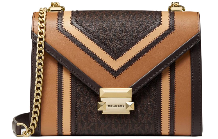 

MICHAEL KORS Кожаный конверт Уитни Сумка через плечо Кроссбод