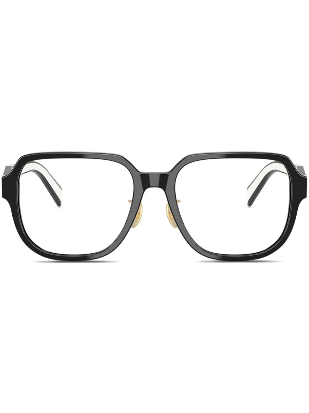 

Prada Eyewear очки с логотипом, черный