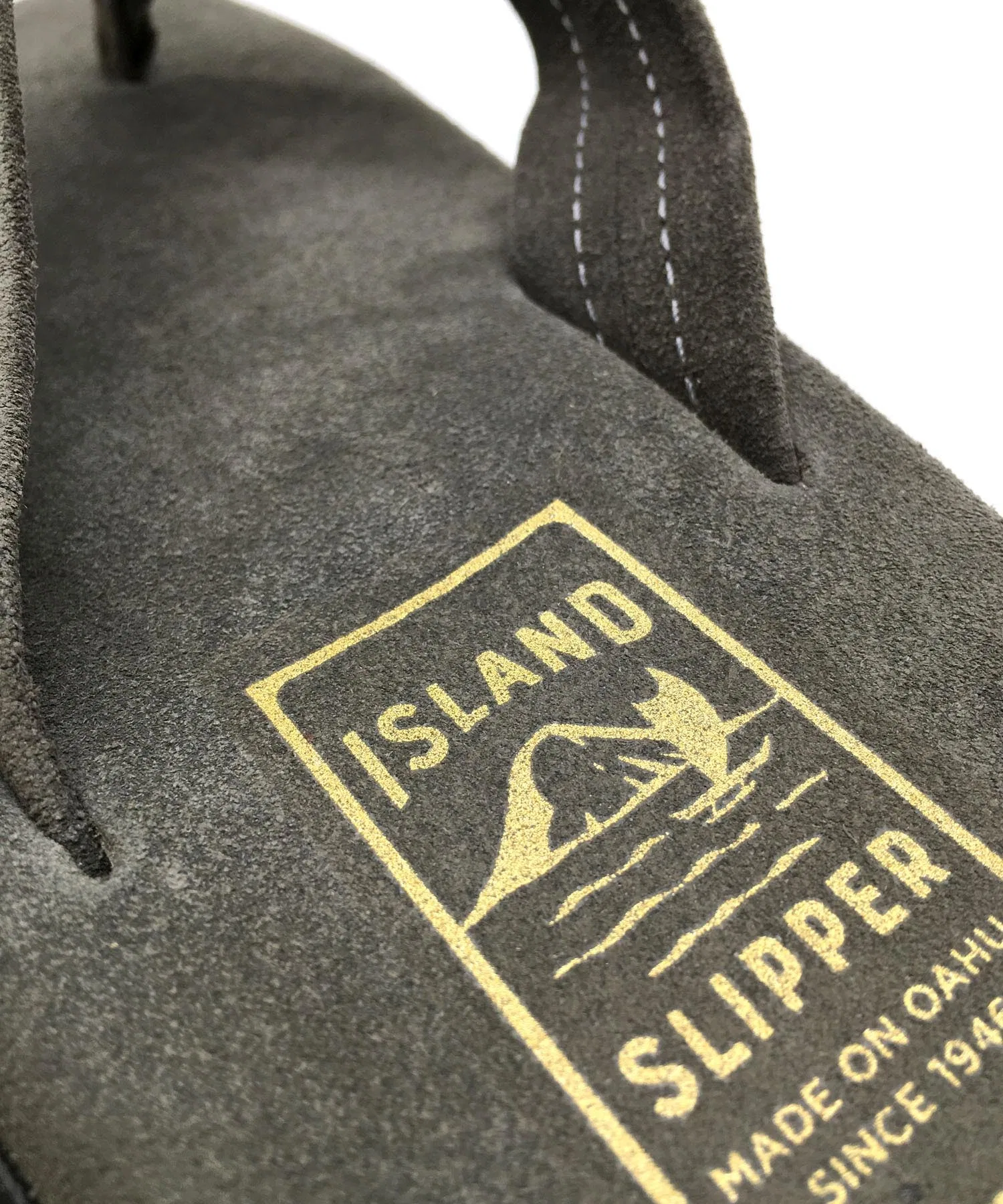 Мужские и женские сандалии ISLAND SLIPPER PB203 SUEDE CHARCOAL — фото 4