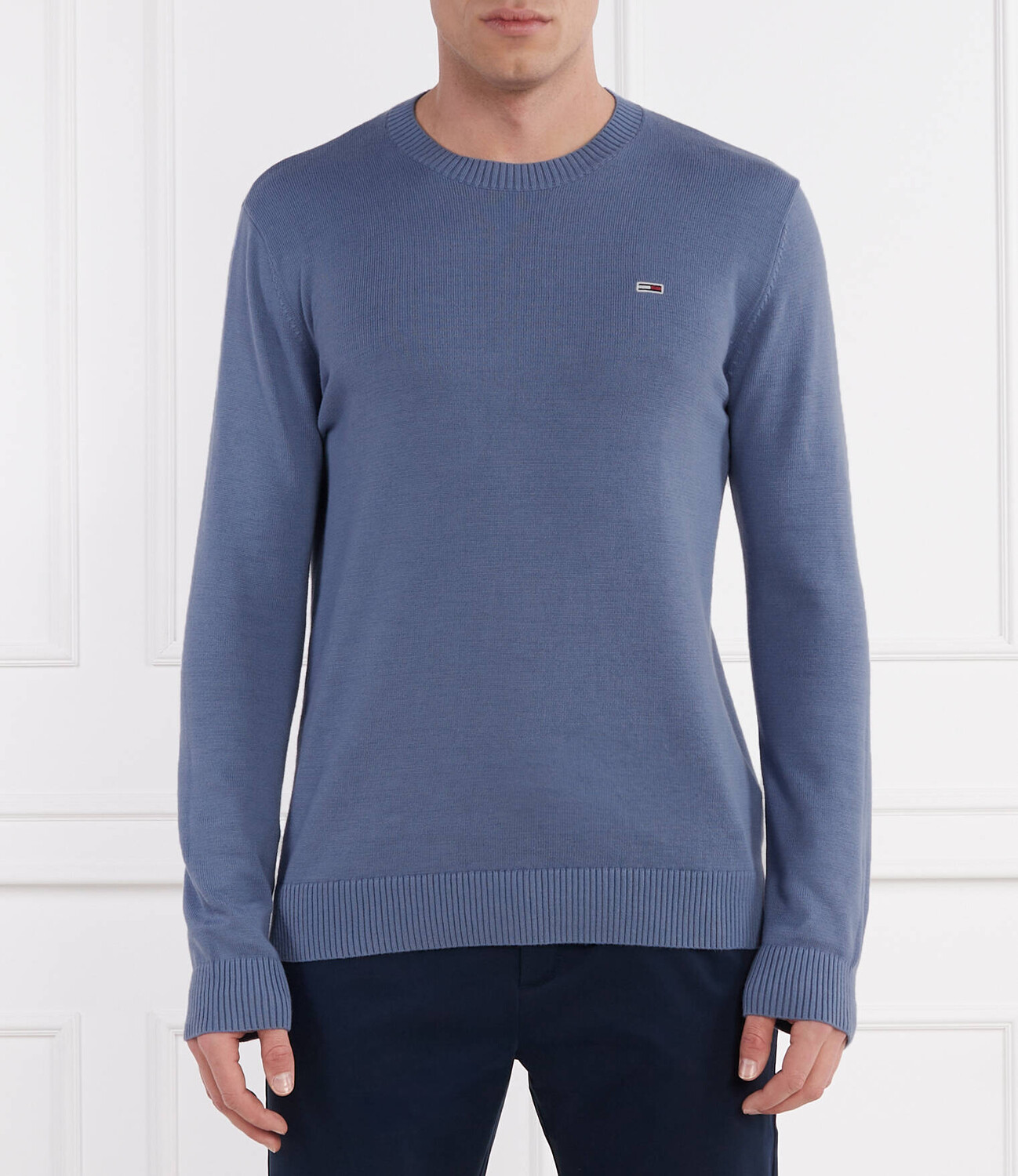 

Свитер Tommy Jeans Slim Fit, синий