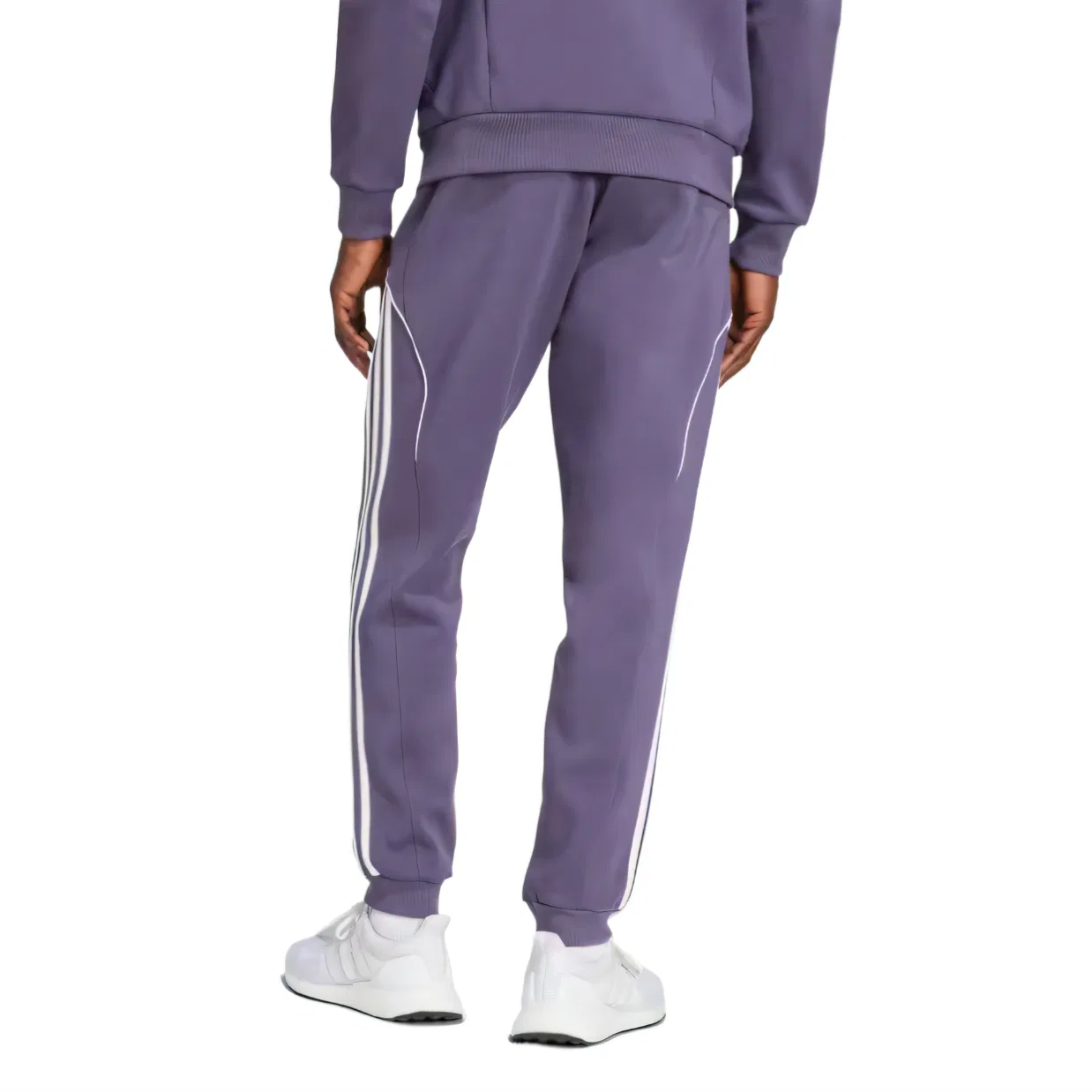Спортивные штаны Manchester United Adidas, Purple/White — фото 3