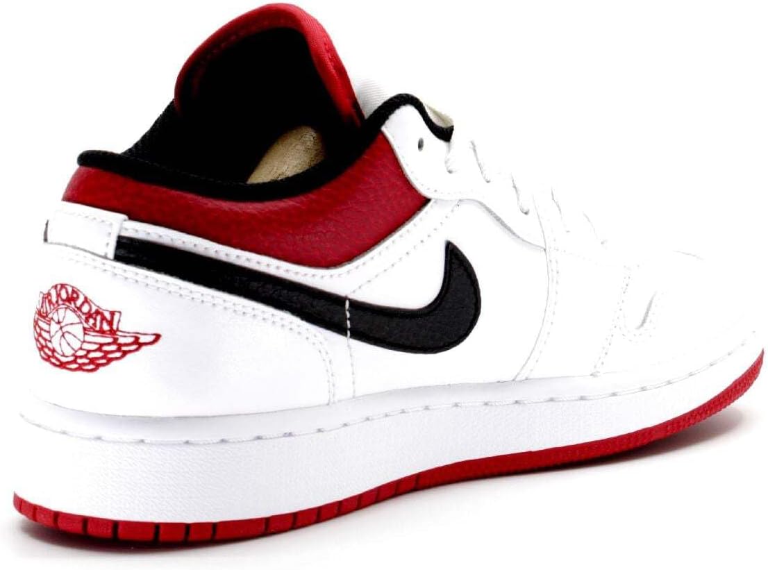 Детские кроссовки Nike Air Jordan 1 Low, черный/серый — фото 4