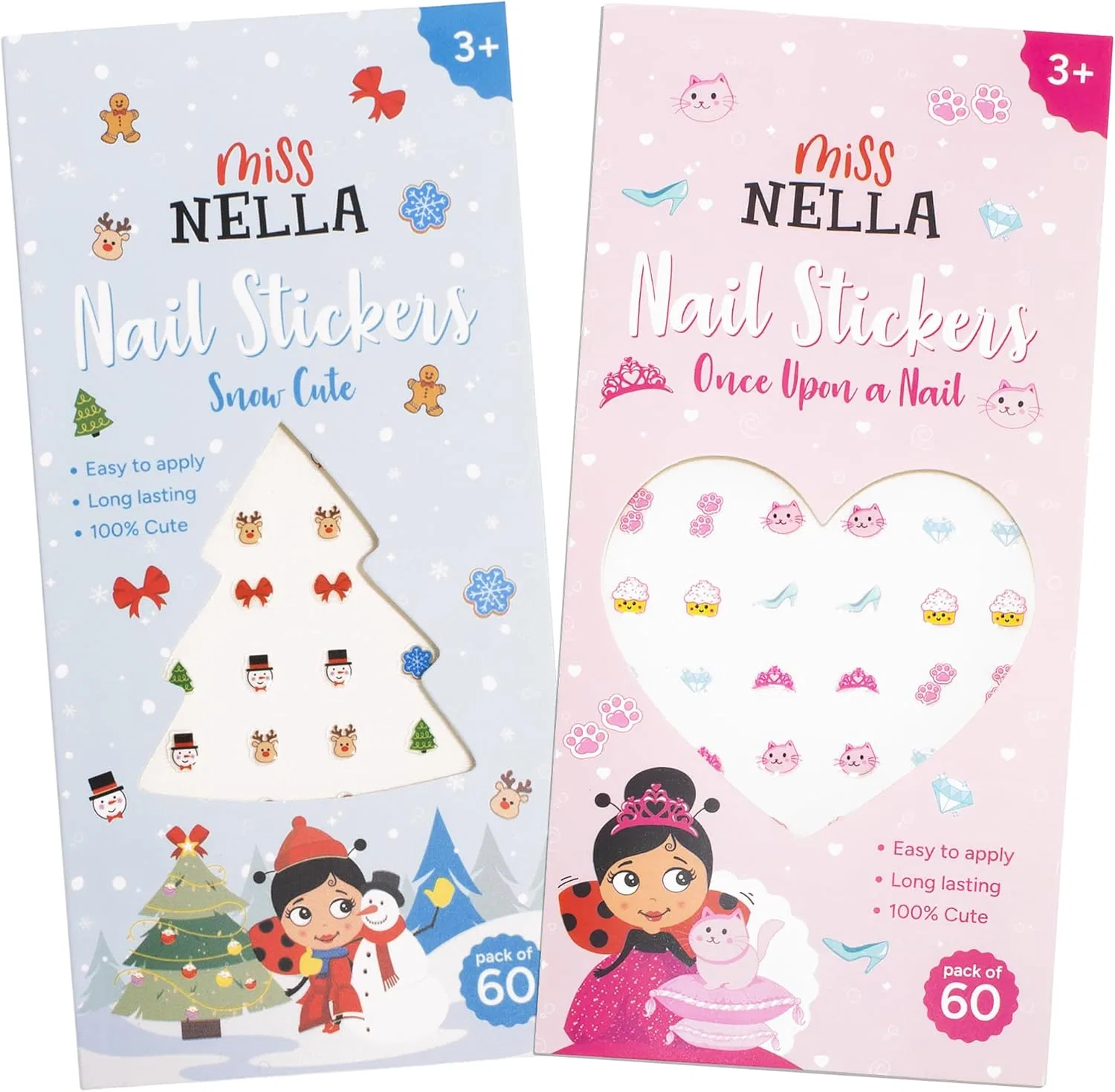 Набор детских наклеек для ногтей «MISS NELLA» Miss Nella, Nail It