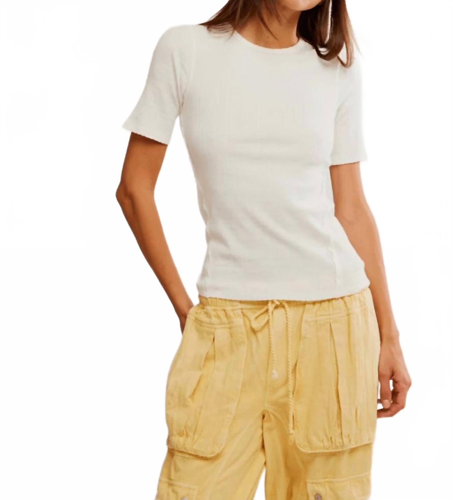 

Женский топ Picture You в белом цвете Free People