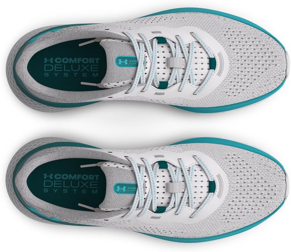 Мужские беговые кроссовки Under Armour HOVR Turbulence 2, (108) Halo Gray/Hydro Teal/Circuit Teal — фото 4