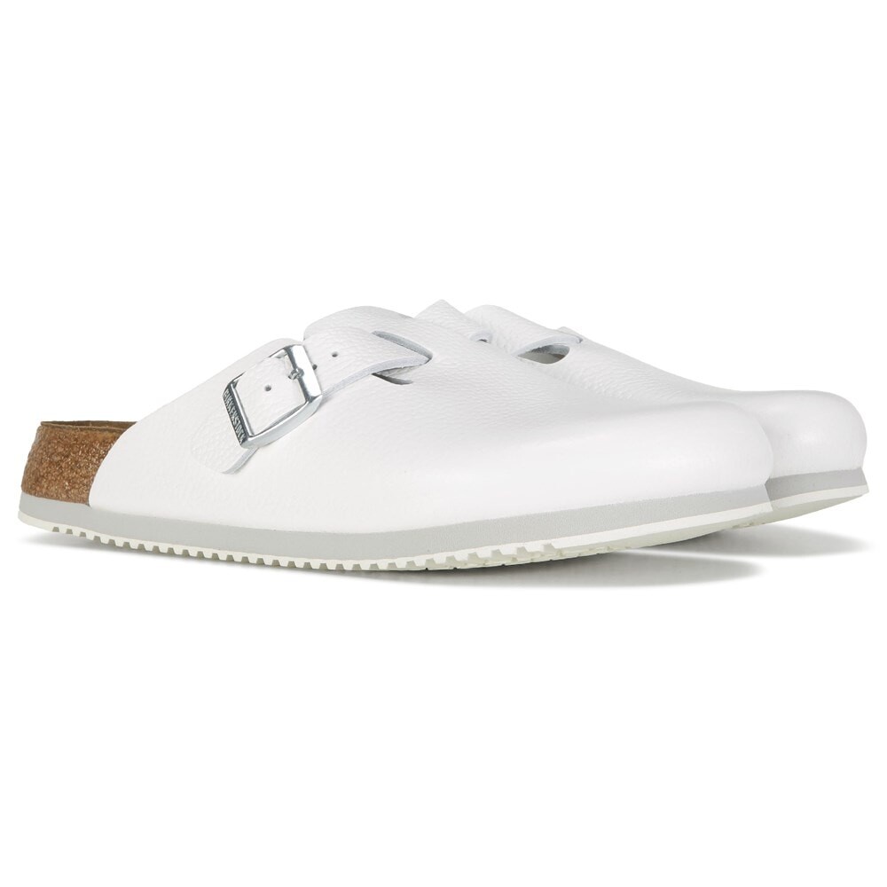 

Женские нескользящие сабо Boston Super Grip Birkenstock, белый