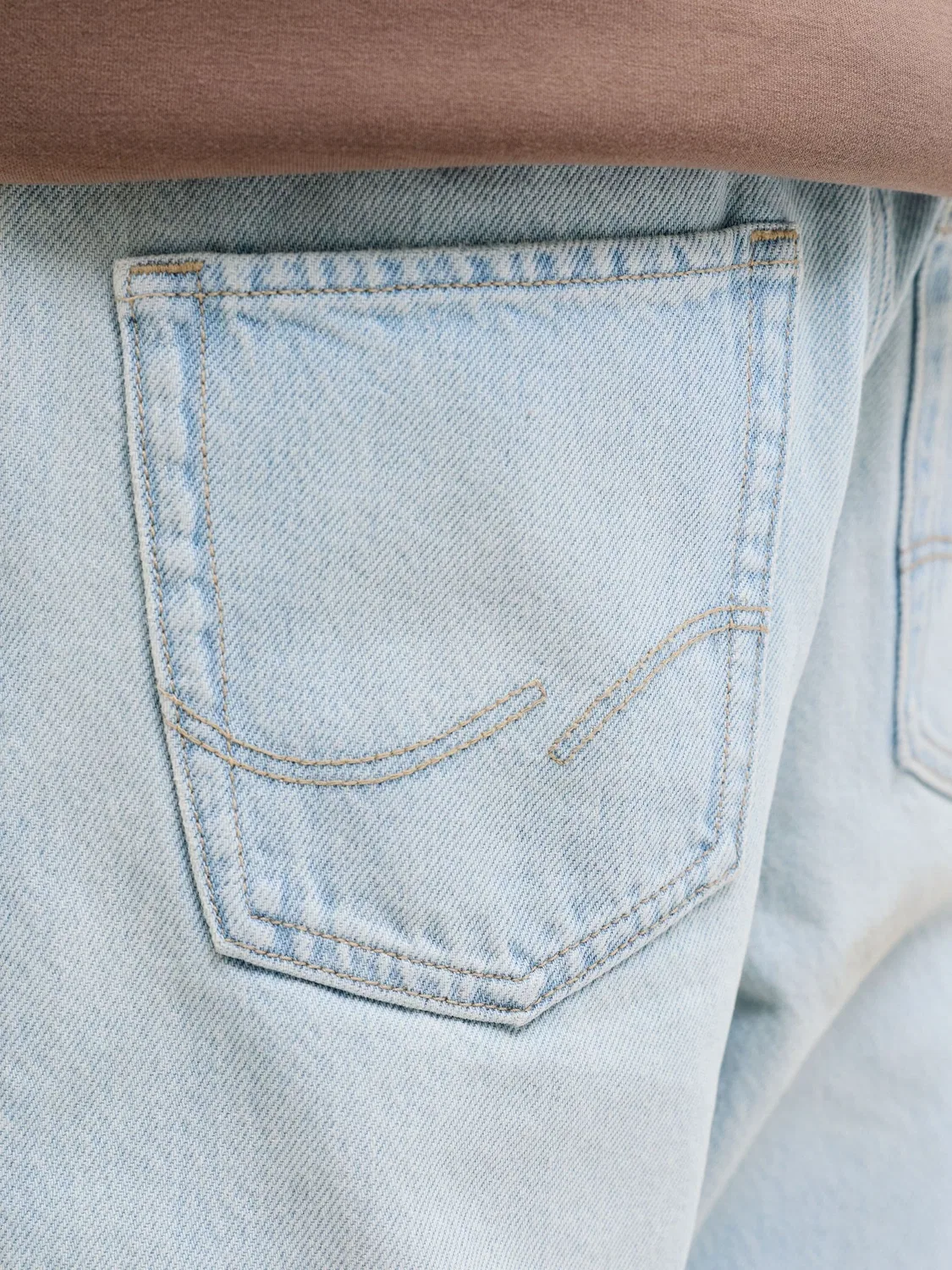 Джинсы Relaxed Fit, JACK & JONES Junior, синий деним — фото 4