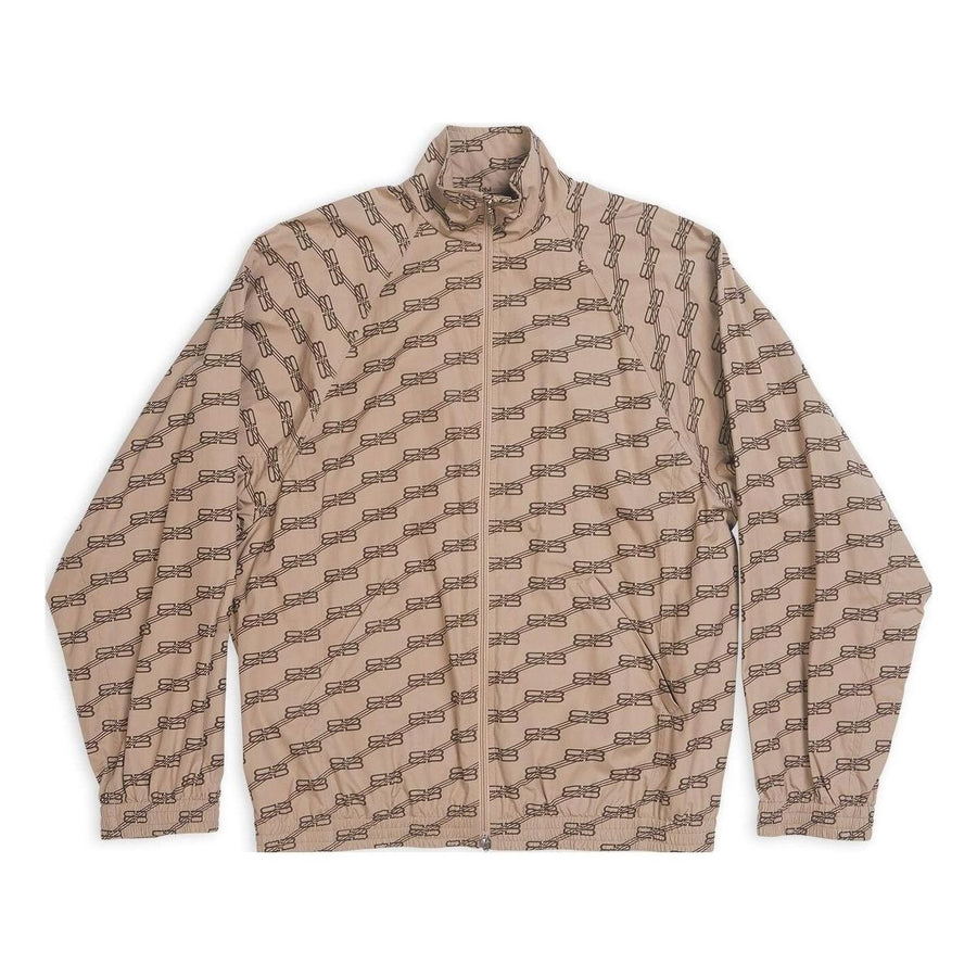 

Куртка Balenciaga BB Monogram Tracksuit Jacket Regular Fit 'Beige Brown', бежевый