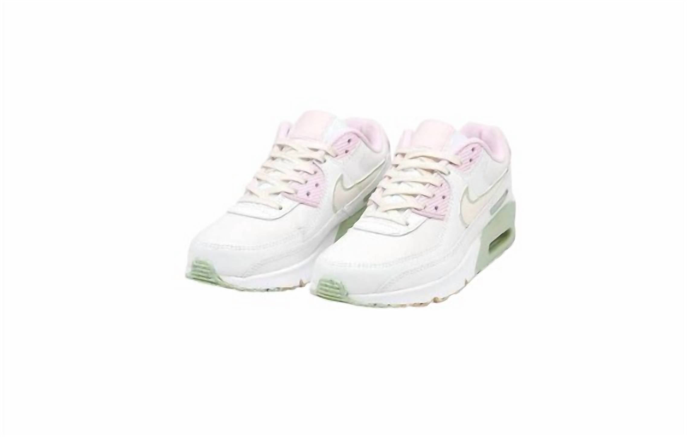 

Кроссовки Air Max 90 Ltr Se Gs для девочек в цвете Summit White/Coconut Milk Nike