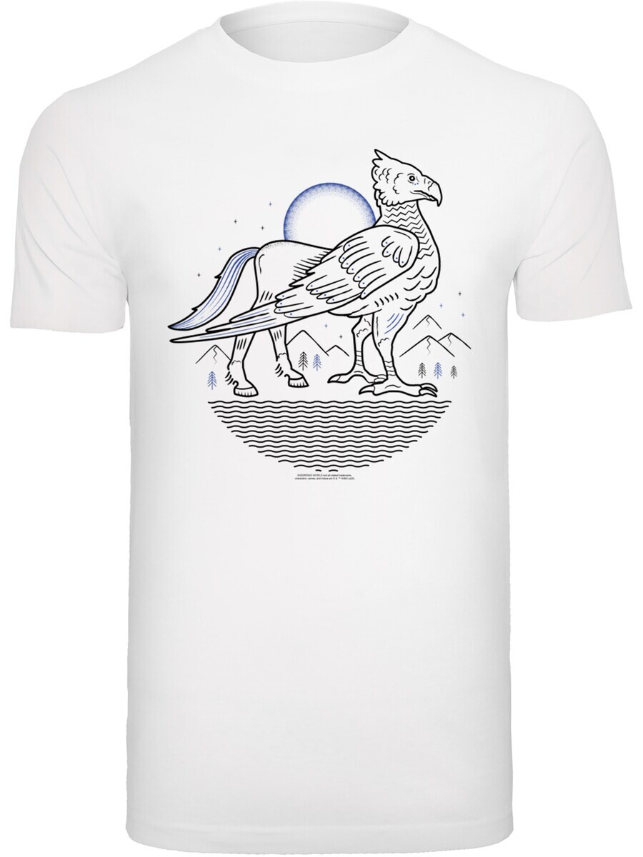 

Классическая футболка F4NT4STIC Shirt Harry Potter Buckbeak Line Art-WHT, белый