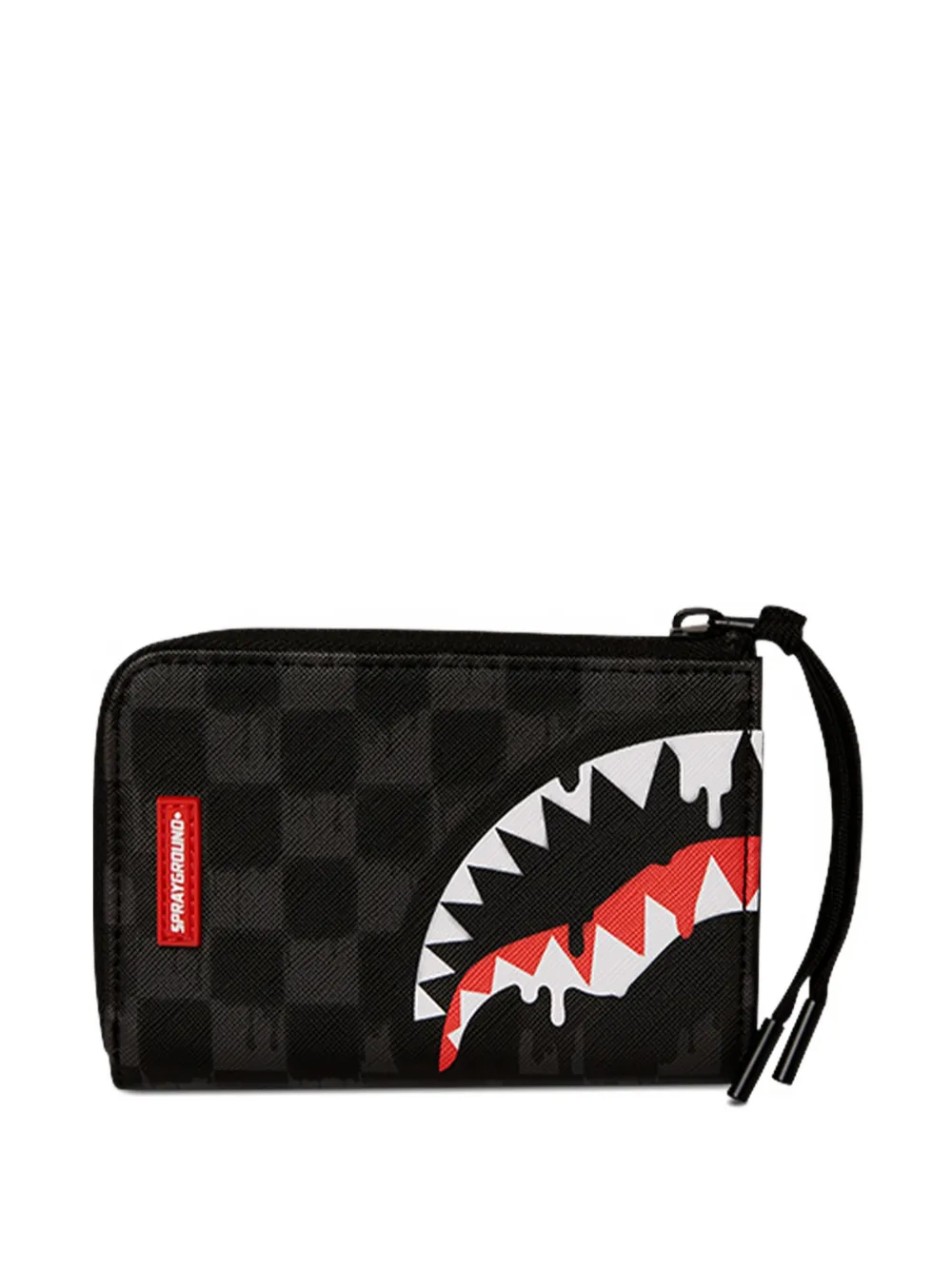 

Кошелек в клетку Sprayground, черный