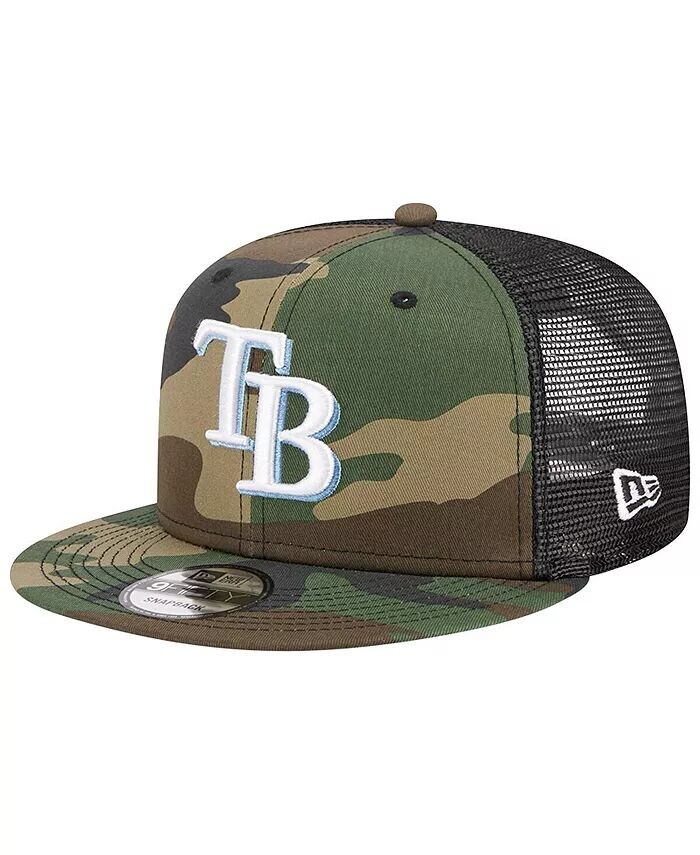 

Мужская кепка Camo Tampa Bay Rays Woodland Camo Trucker 9FIFTY Snapback New Era