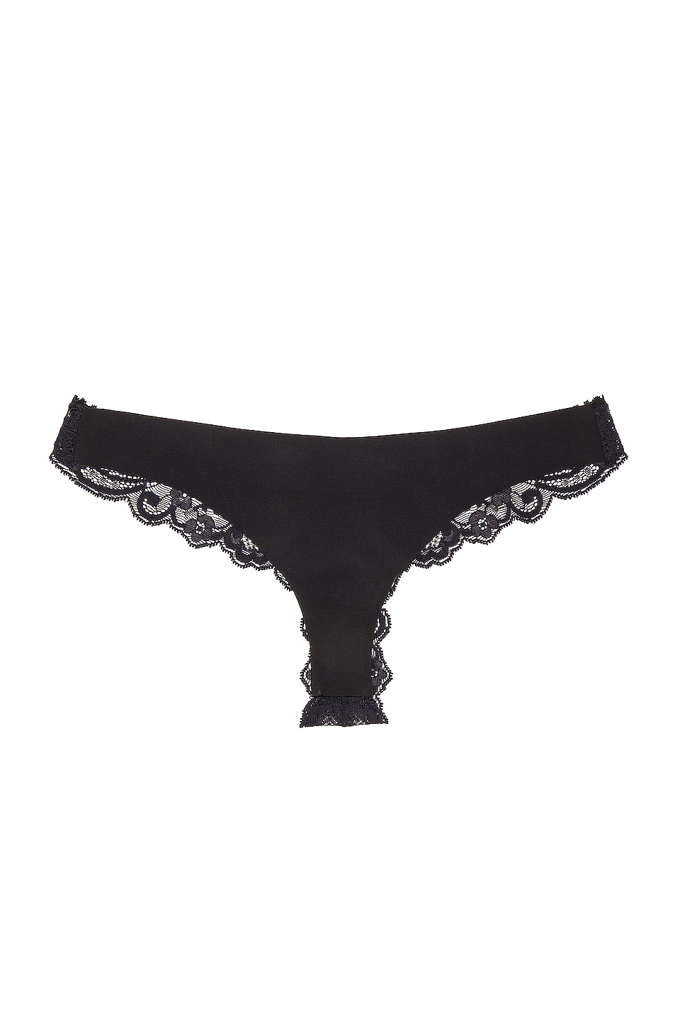 

Трусики Fleur Du Mal Charlotte Lace Thong, черный