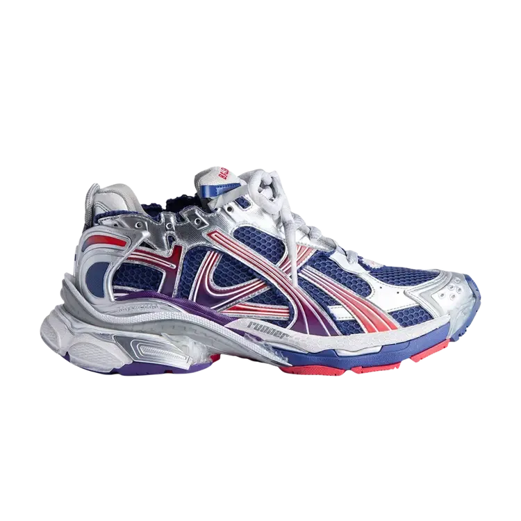 Кроссовки Balenciaga Runner Gradient, синий