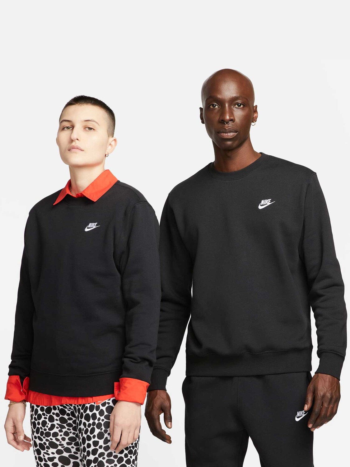 

Блуза Nike M CLUB CRW BB, черный