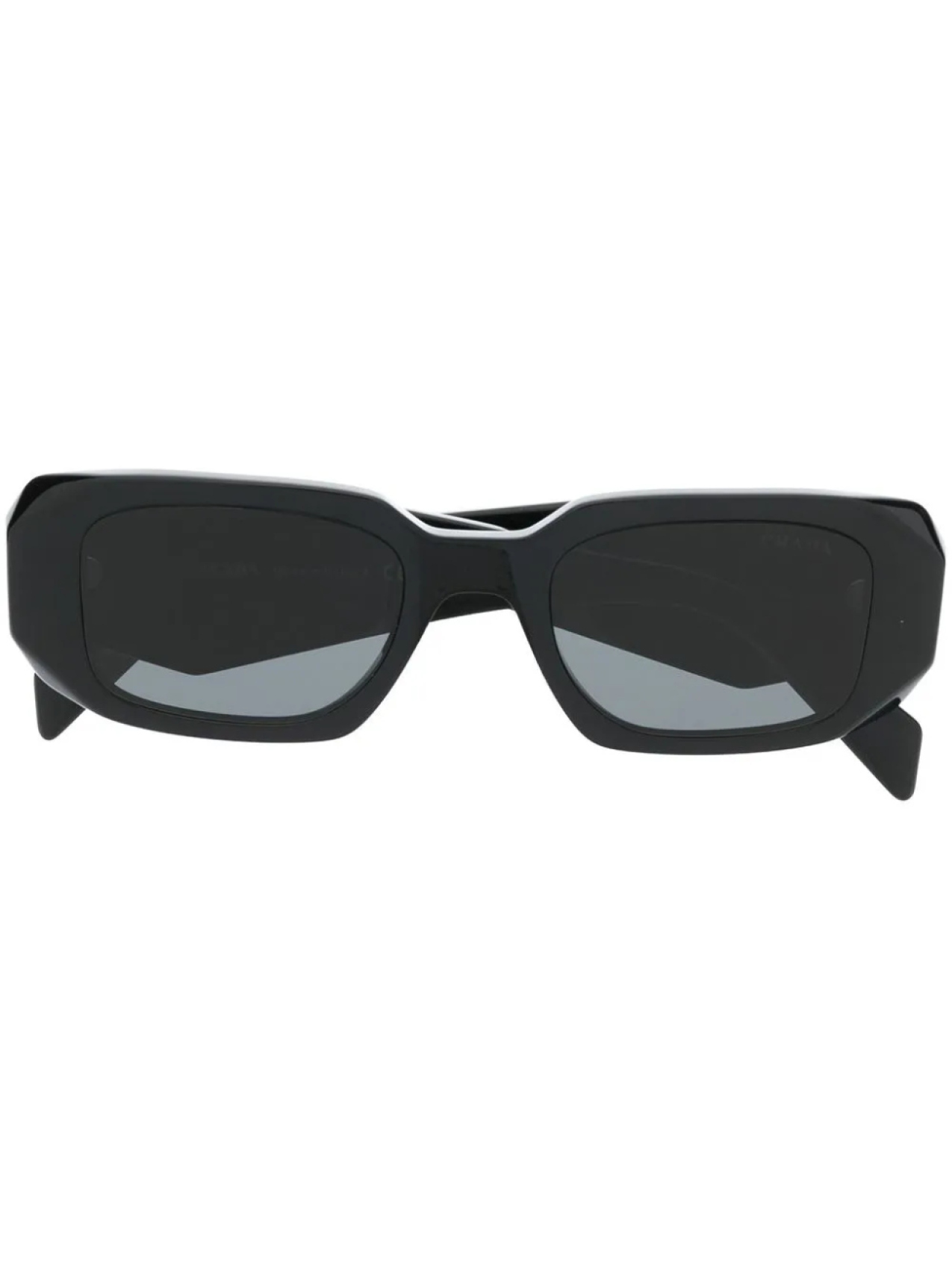 

Солнцезащитные очки Symbole в квадратной оправе Prada Eyewear, черный