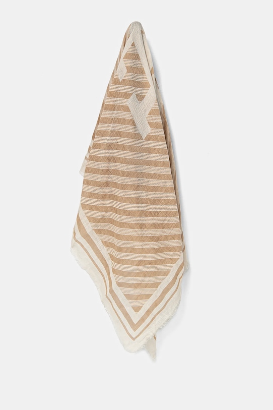 

Льняной шарф Tommy Hilfiger, бежевый