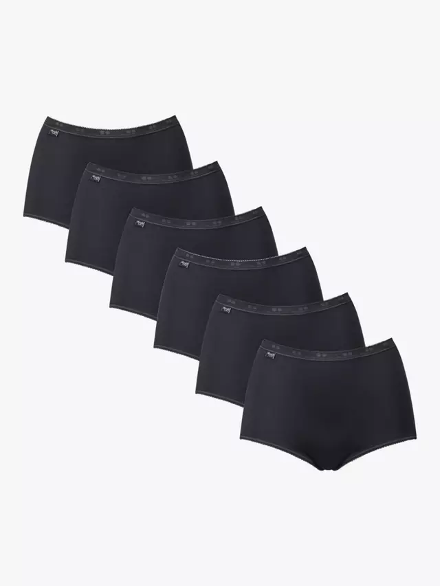 

Трусы sloggi Basic+ Maxi 6 шт, черный