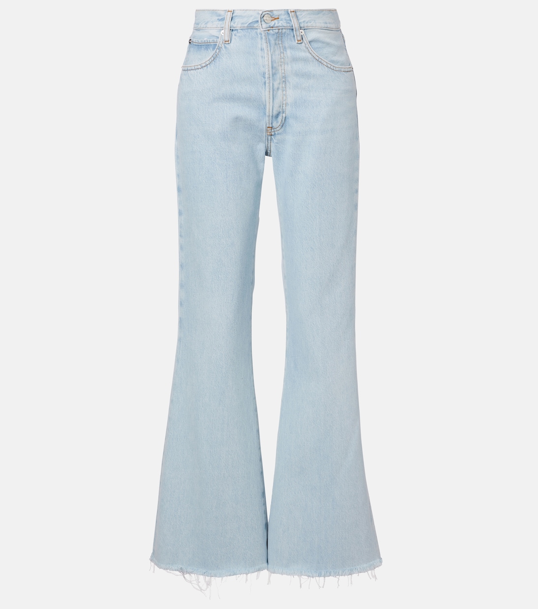

Расклешенные джинсы Lax Frame, Wisp Raw Fray